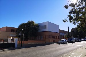 Finalización de las obras de adaptación a instituto del centro Argantonio en Castilleja de Guzmán (Sevilla) por parte de la Junta.