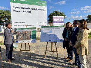 Isla Mayor (Sevilla) mejora su abastecimiento de agua y comienza la construcción de su sistema de gestión de vertidos.