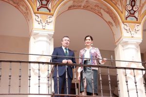 La Diputación de Sevilla invierte más de 640.000 euros en la recuperación del Mirador de los Marqueses de Peñaflor en Écija.