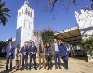 La herencia socialista para Sanz: Rehabilitar Telefónica y ceder el Pabellón de Marruecos a la UPO, según Muñoz